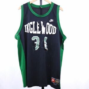 Vintage Nike Team Paul Pierce #34 Inglewood TAG Basketball Jersey Mens XXL‎ Y2K